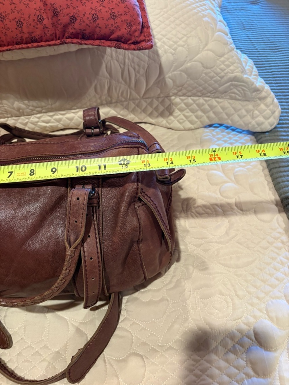 Isabella Fiore leather handbag brown - Picture 11 of 16